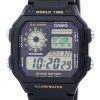 Casio Youth Series Digital World Time AE-1200WH-1BVDF AE-1200WH-1BV Mens Watch