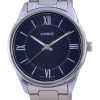 Casio Blue Dial Stainless Steel Analog Quartz MTP-V005D-2B5 MTPV005D-2 Mens Watch