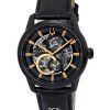 Bulova Classic Sutton Black Skeleton Dial Automatic 98A283 Men's Watch