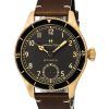 Hamilton Khaki Aviation Pilot Pioneer Bronze Black Dial Mechanical H76709530 100M Men's Watch