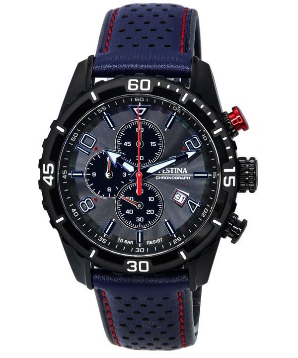 Festina Sport Chronograph Sport Black Dial Quartz F20519 3 100M