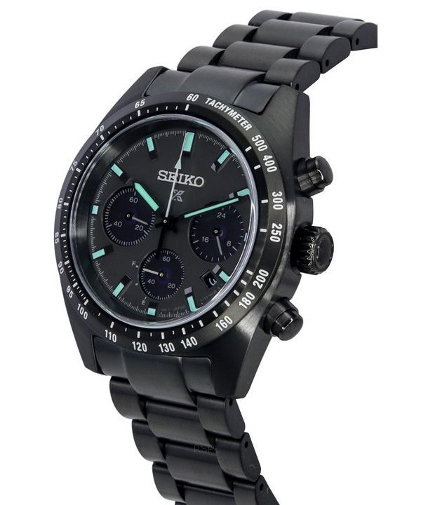 Seiko Prospex Speedtimer The Black Series Chronograph Solar SSC917 ...