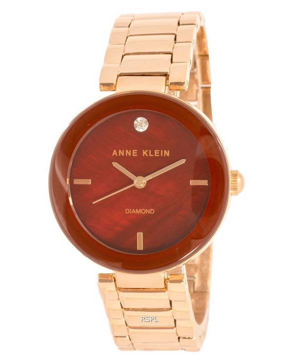 Anne klein diamond hot sale dial watch