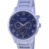 Citizen Moon Phase Blue Dial Stainless Steel Eco-Drive AP1050-81L Men's Watch