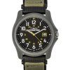 Timex Expedition Camper Fabric Strap Black Dial Quartz T42571 Mens Watch