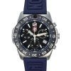 Luminox Pacific Diver Chronograph Navy Rubber Strap Black Dial Quartz Diver's XS.3143 200M Men's Watch