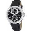 Festina Retro Leather Strap Multifunction Black Dial Quartz F16573-3 Mens Watch