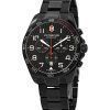 Victorinox Swiss Army FieldForce Sport Chronograph Stainless Steel Black Dial Quartz 241890 100M Men's Watch