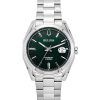 Bulova Surveyor Stainless Steel Green Dial Automatic 96B429 Men's Watch