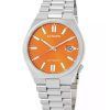 Citizen Tsuyosa Stainless Steel Orange Dial Automatic NJ0151-88Z Men's Watch