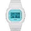 Casio G-Shock Digital White Resin Strap Quartz DW-5600TL-7 200M Men's Watch