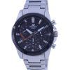 Casio Edifice Chronograph Analog Solar EQS-930DB-1A EQS930DB-1 100M Men's Watch