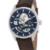 Hamilton Jazzmaster Skeleton Leather Strap Blue Dial Automatic H42535541 Men's Watch