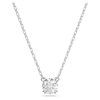 Swarovski Stilla Rhodium Plated And Zirconia Pendant 5636706 For Women