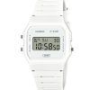 Casio Pop Digital Bio-Based White Resin Strap Quartz F-91WB-7A 100M Unisex Watch