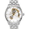 Hamilton Jazzmaster Stainless Steel Silver Open Heart Dial Automatic H32675151 Men's Watch