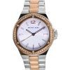 Refurbished Michael Kors Lennox Crystal Accents Silver Dial Quartz MK6989 Women's Watch