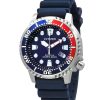 Citizen Promaster Dive Polyurethane Strap Blue Dial Eco-Drive BN0168-06L 200M Mens Watch