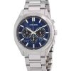 Citizen Eco-Drive Chronograph Stainless Steel Blue Dial CA4590-81L 100M Men's Watch