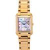 Citizen L Square Rose Gold Tone Stainless Steel Mother Of Pearl Dial Eco-Drive EW5603-89Y Women's Watch