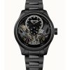 Ingersoll The Naismith Stainless Steel Black Skeleton Dial Automatic I16102 Men's Watch