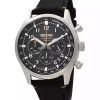 Seiko Discover More Sport Chronograph Nylon Strap Black Dial Quartz SSB449P1 100M Men's Watch