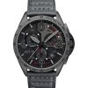 AVI-8 P-51 Mustang Blakeslee Chronograph Brevet Leather Strap Black Dial Quartz AV-4077-03 Men's Watch