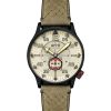 AVI-8 Hawker Typhoon Baldwin Automatic Leather Strap Dark Khaki Dial AV-4119-04 Men's Watch