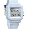 Casio Baby-G Plus Digital Light Blue Resin Strap Quartz BGD-10L-2 100M Women's Watch With Extra Band Loops