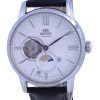 Orient Classic Sun And Moon Open Heart Automatic RA-AS0011S10B RA-AS0011S30B Men's Watch