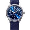 Ratio Skysurfer Pilot Blue Sunray Dial Leather Automatic RTS309 200M Mens Watch