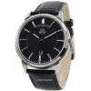 Refurbished Orient Classic Leather Strap Black Dial Automatic FEV0U003B Men's Watch