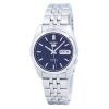 Refurbished Seiko 5 Stainless Steel Dark Blue Dial Automatic SNK357K1 Men's Watch