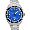 Fossil Breaker Stainless Steel Blue Dial Quartz Diver's FS6064 200M Men's Watch