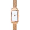 Skagen Hagen Micro Rose Gold Tone Stainless Steel White Dial Quartz SKW3148 Women's Watch