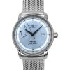 Zeppelin Atlantic Stainless Steel Ice Blue Dial Automatic 8462M6 Men's Watch