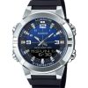 Casio Analog Digital Combination Resin Strap Blue Dial Quartz AMW-870A-2AV Men's Watch