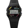 Casio Standard Digital PAC-MAN Collaboration Bio-Based Resin Strap Quartz F-91WPC-1A Unisex Watch