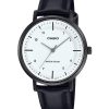 Casio Standard Analog Leather Strap White Dial Quartz LTP-VT03BL-7B Women's Watch