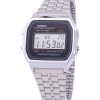 Refurbished Casio Vintage Digital Stainless Steel Quartz A159WA-N1DF Men's Watch