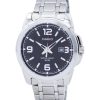 Refurbished Casio Enticer Analog Stainless Steel Black Dial Quartz MTP-1314D-1AVDF Men's Watch